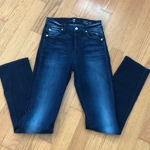 7 For All Mankind High Waist Vintage Straight.